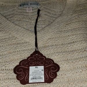 Knox Rose Tops - Bell sleeve sweater NWT Knox Rose Tops - Bell sleeve sweater NWT